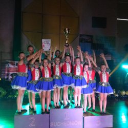 XIV Ogólnopolski Turniej Formacji Tanecznych Suchedniów 2019 - Jaskółczyn na podium